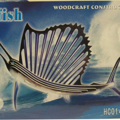 3d Puzzle Flying fish Color