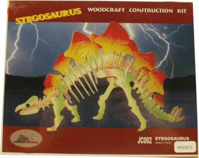 3d Puzzle Stegosaurus Color