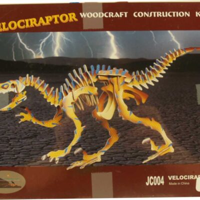 3d Puzzle Velociraptor Color