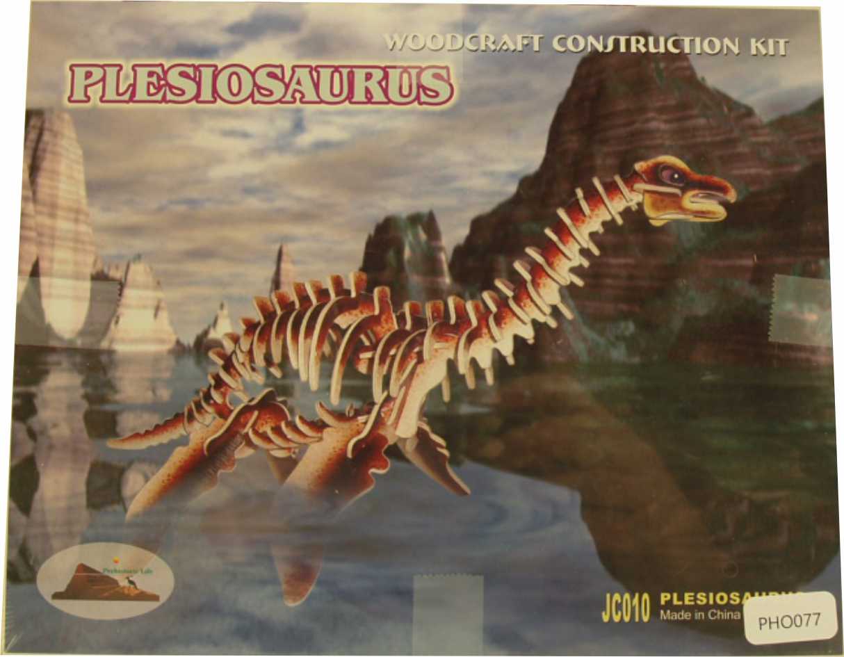 3d Puzzle Plesiosaurus Color