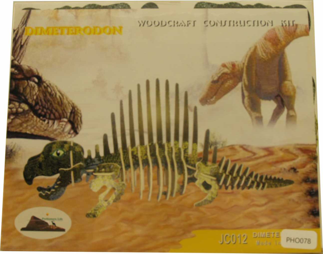 3d Puzzle Dimeterodon Color