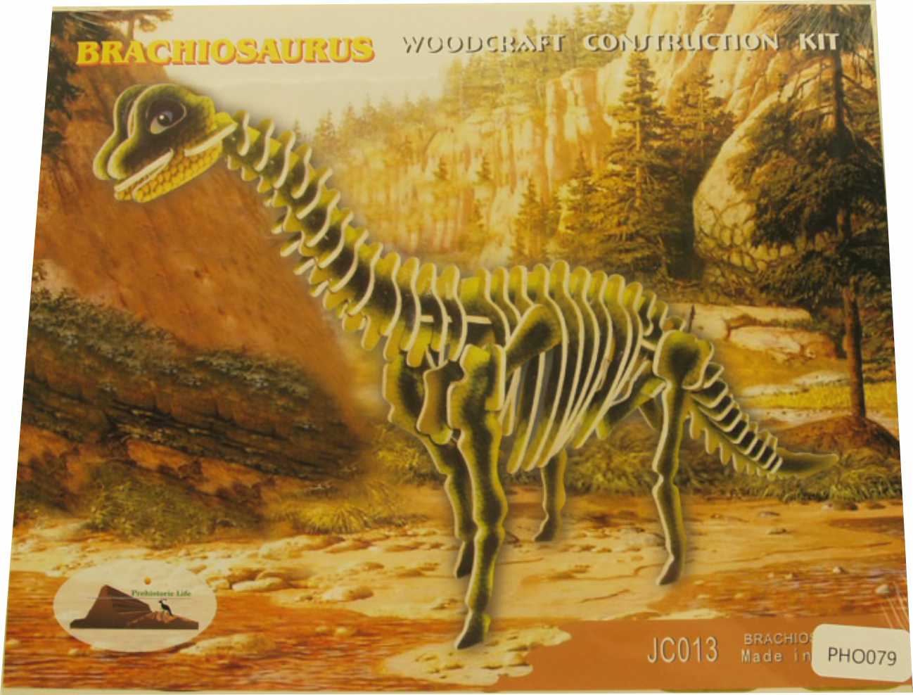 3d Puzzle Brachiosaurus Color