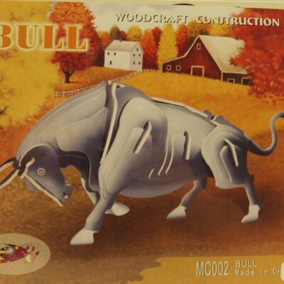 3d Puzzle Bull Color
