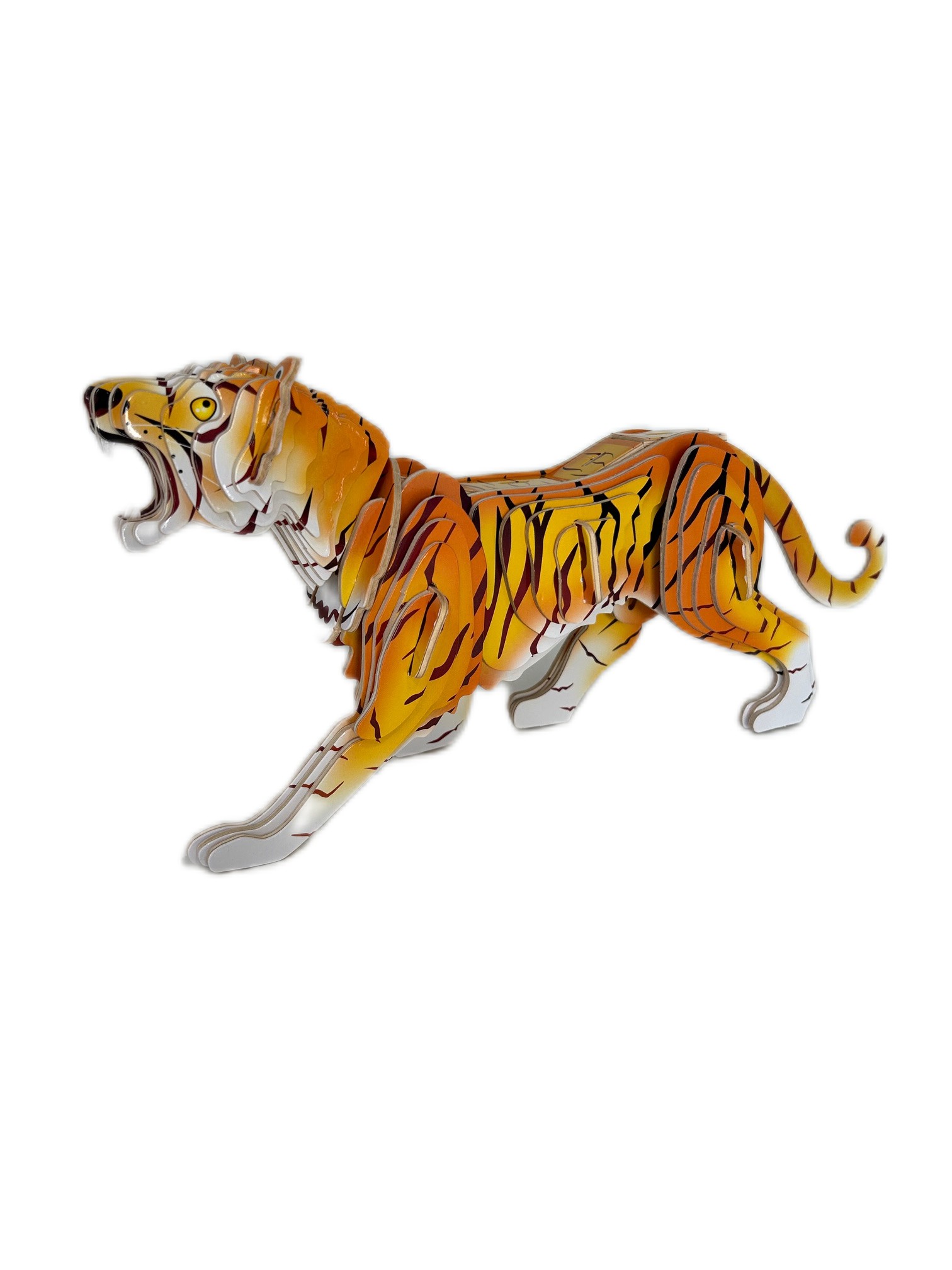 3d Puzzle Tiger Color - Afbeelding 2