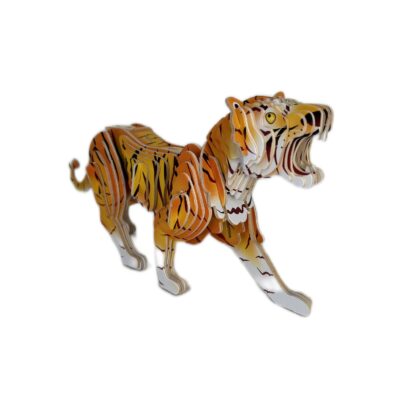 3d Puzzle Tiger Color