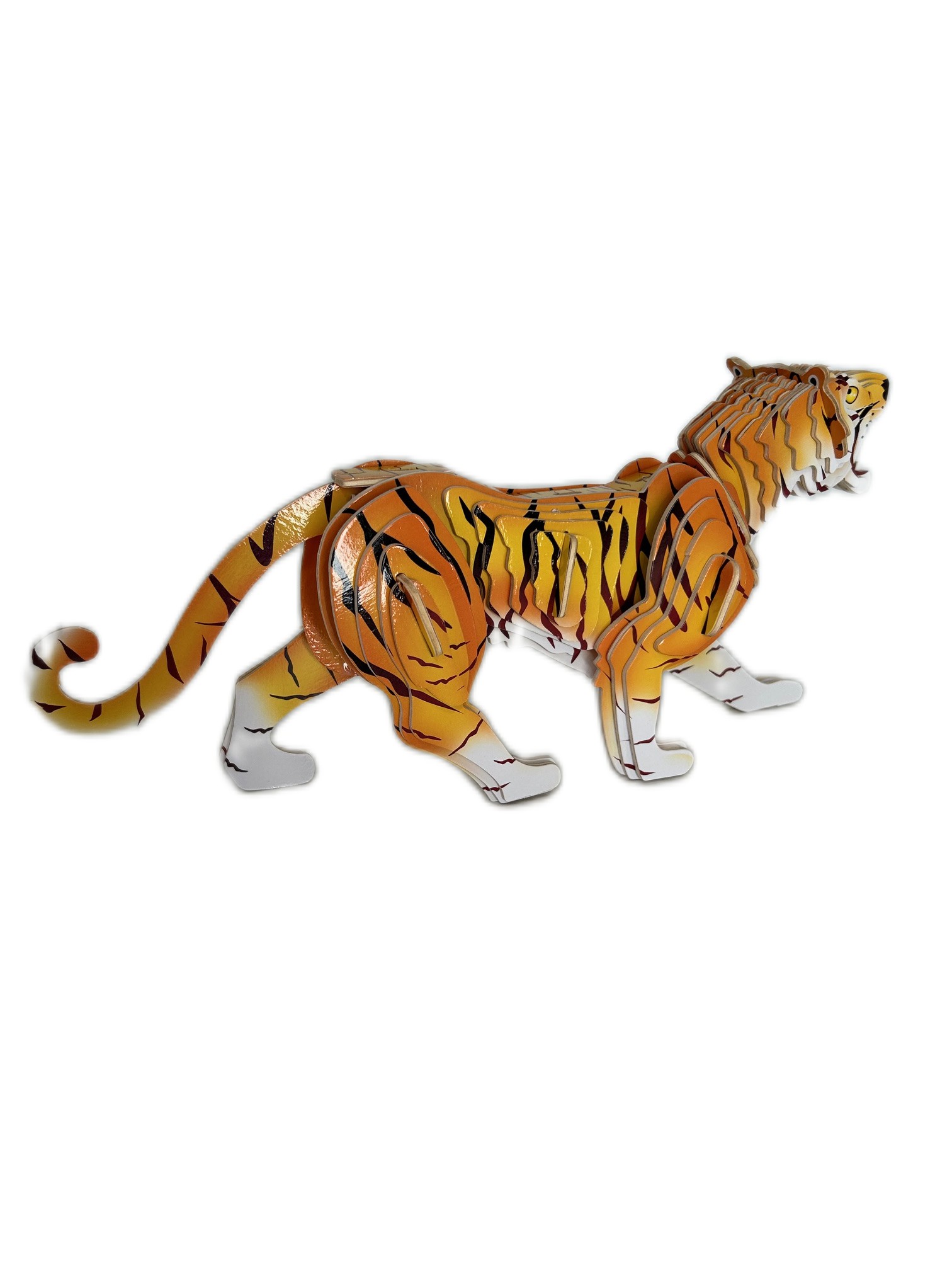 3d Puzzle Tiger Color - Afbeelding 4
