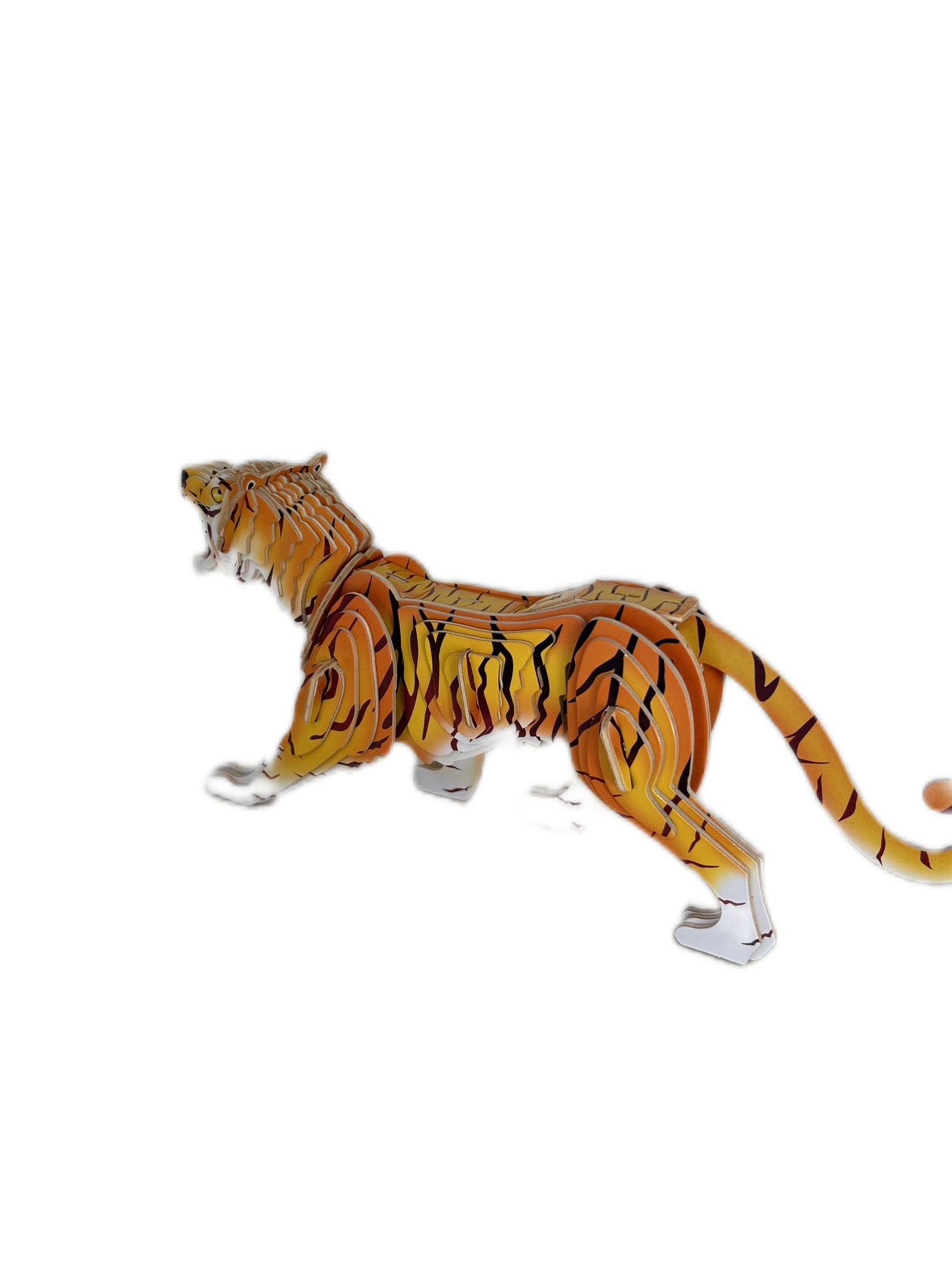 3d Puzzle Tiger Color - Afbeelding 3