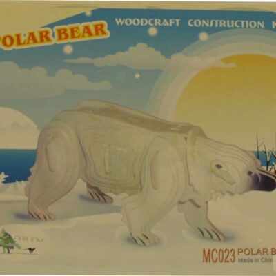 3d Puzzle Icebear Color