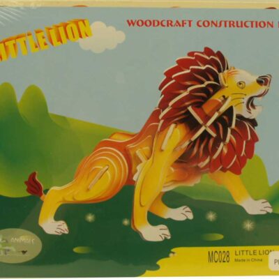 3d Puzzle Lion Color
