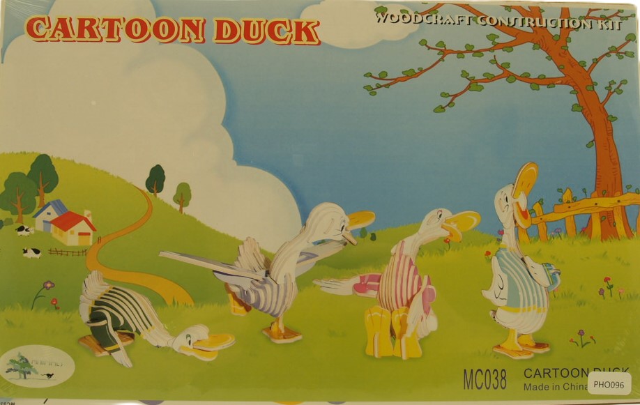 3d Puzzle Ducks Color