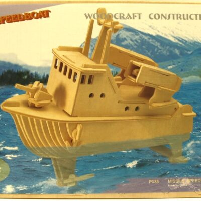 3d Puzzle Missile Speedboot