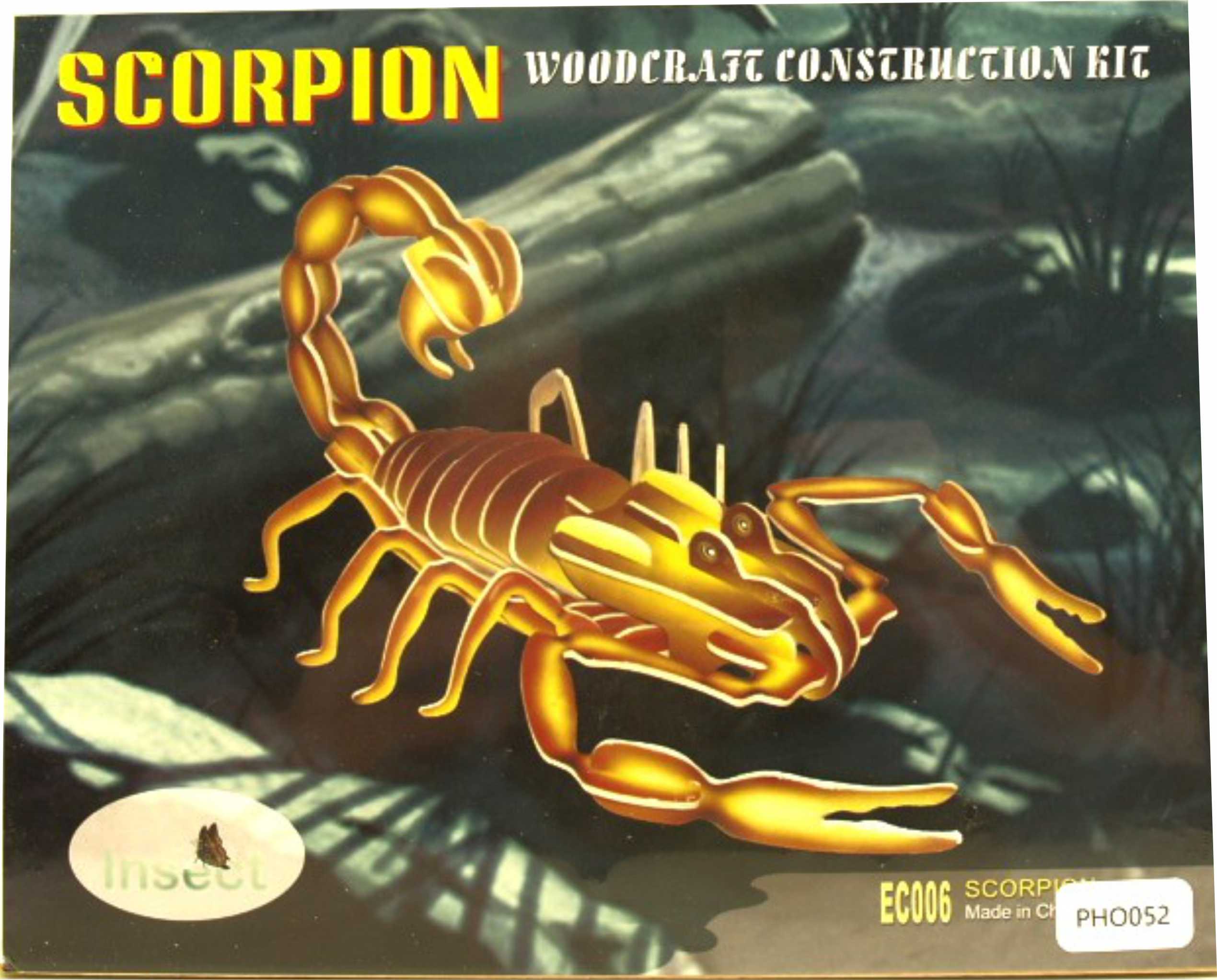 3d Puzzle Scorpion Color