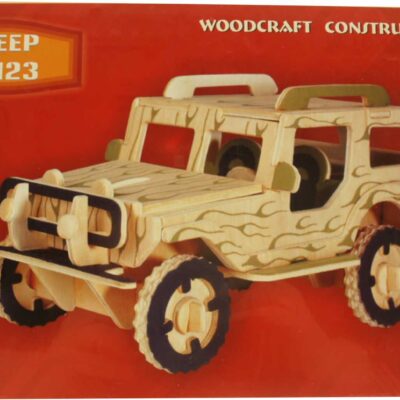3d Puzzle Jeep Color