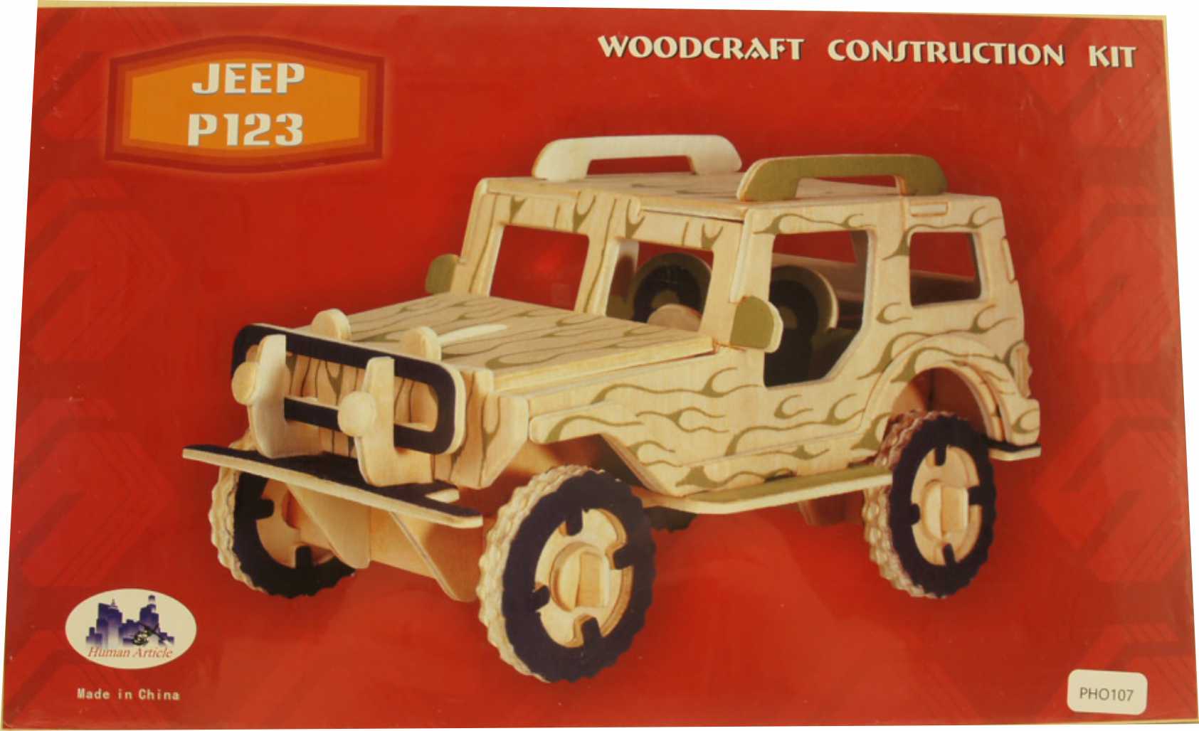 3d Puzzle Jeep Color