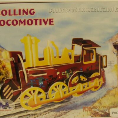 3d Puzzle Locomotive Color