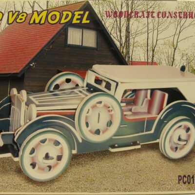 3d Puzzle Ford V8 Color