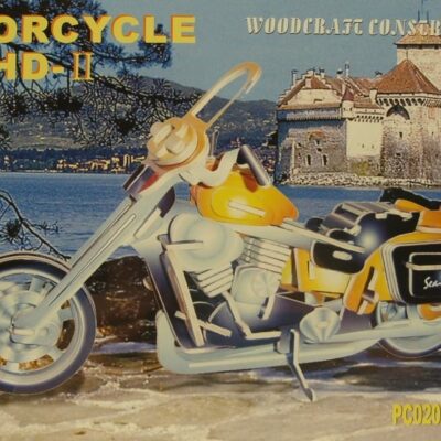 3d Puzzle Harley Color