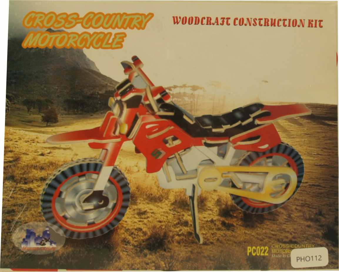 3d Puzzle Cross Motor Color