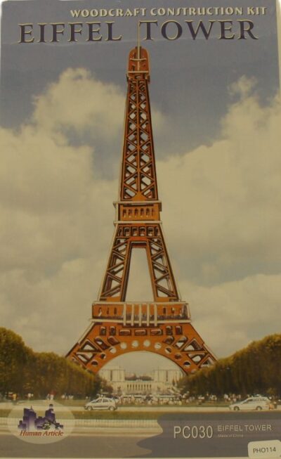 3d Puzzle Eiffel tower Color