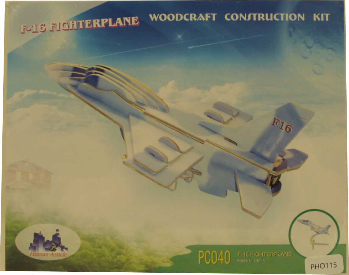 3d Puzzle F16 Color