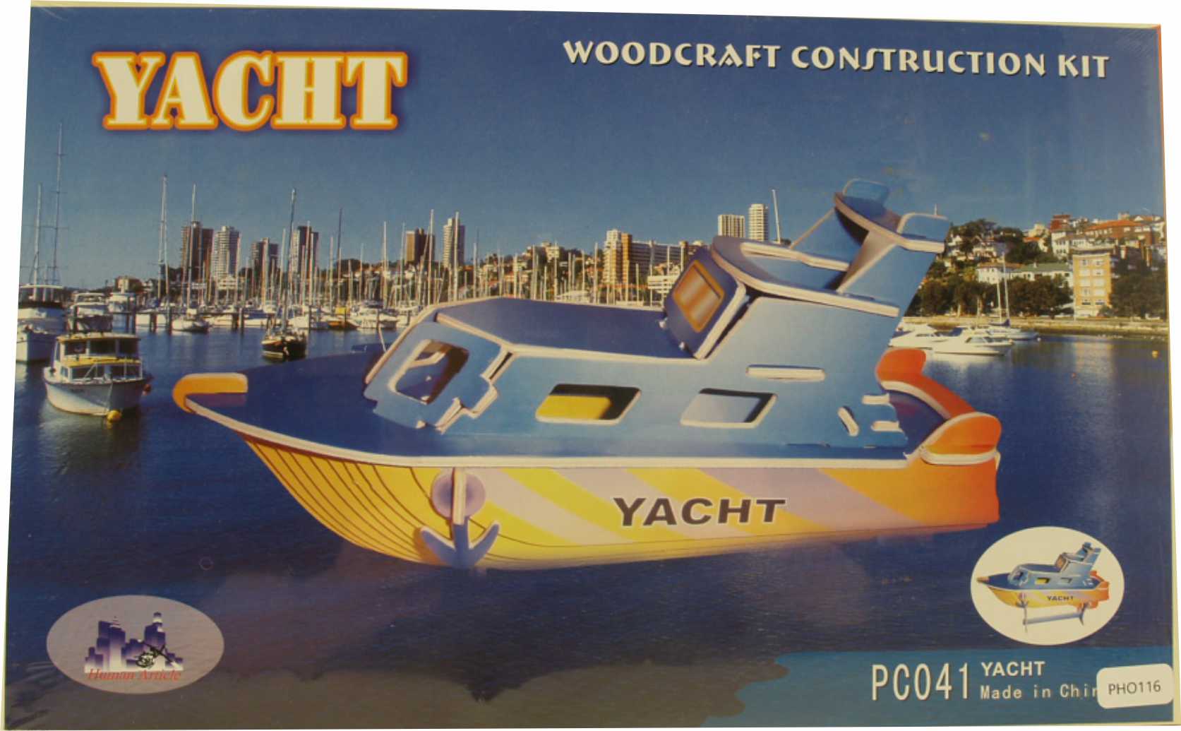 3d Puzzle Jacht Color