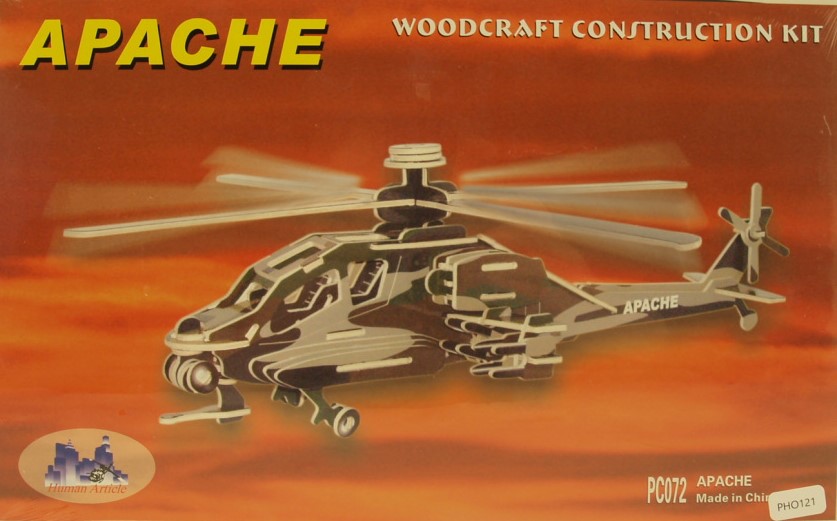 3d Puzzle Apache Color