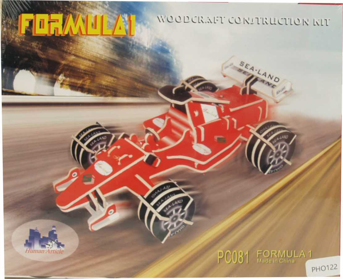 3d Puzzle Formule I Color
