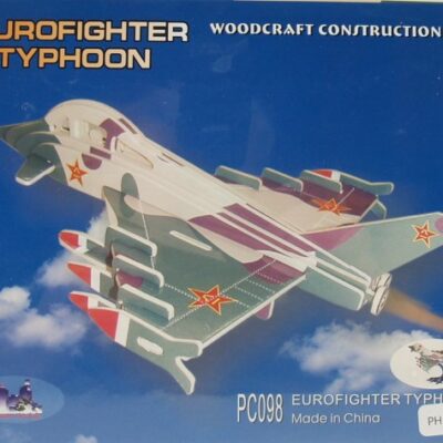 3d Puzzle Eurofighter Color