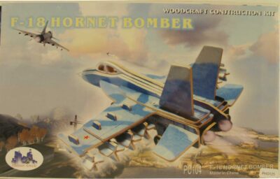 3d Puzzle F18 Color Hornet Bomber