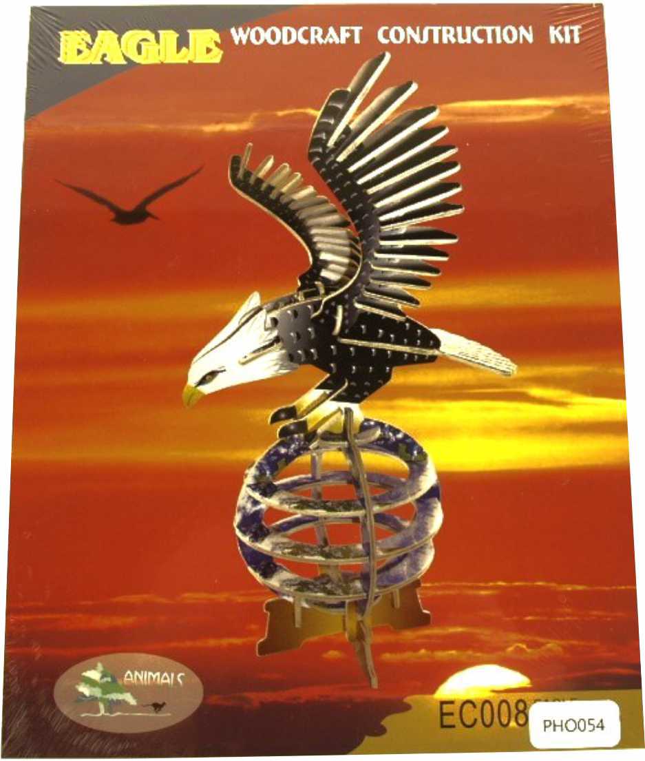 3d Puzzle Eagle Color