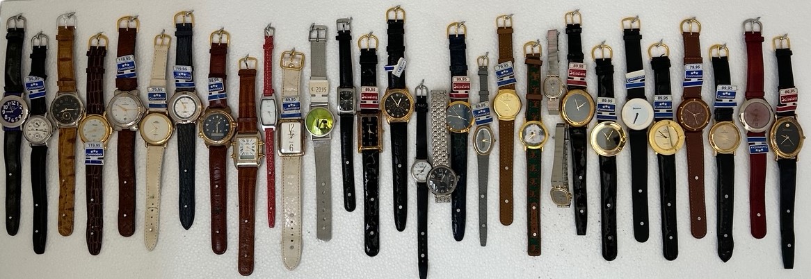 30 Horloges uit de jaren 60-70-80 Commodore – Salvatore etc