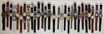 31 Horloges uit de jaren 60-70-80 Commodore – Salvatore etc