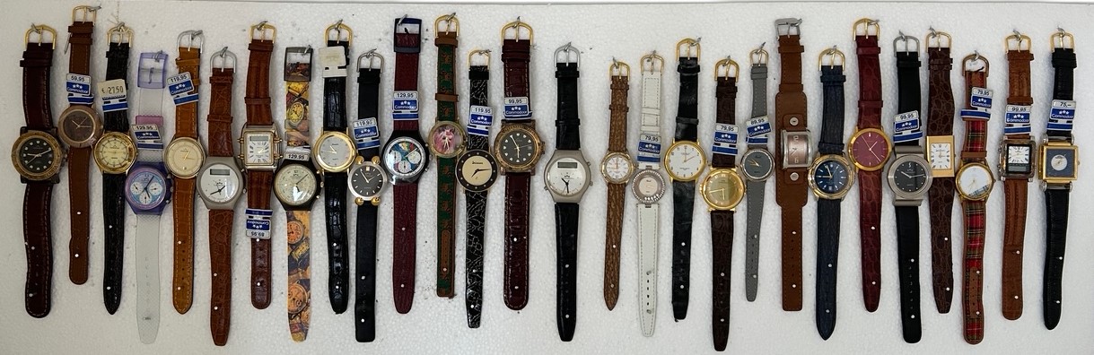 31 Horloges uit de jaren 60-70-80 Commodore – Salvatore etc - Afbeelding 5