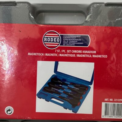 Rodeo schroevendraaierset 7 delig magnetisch