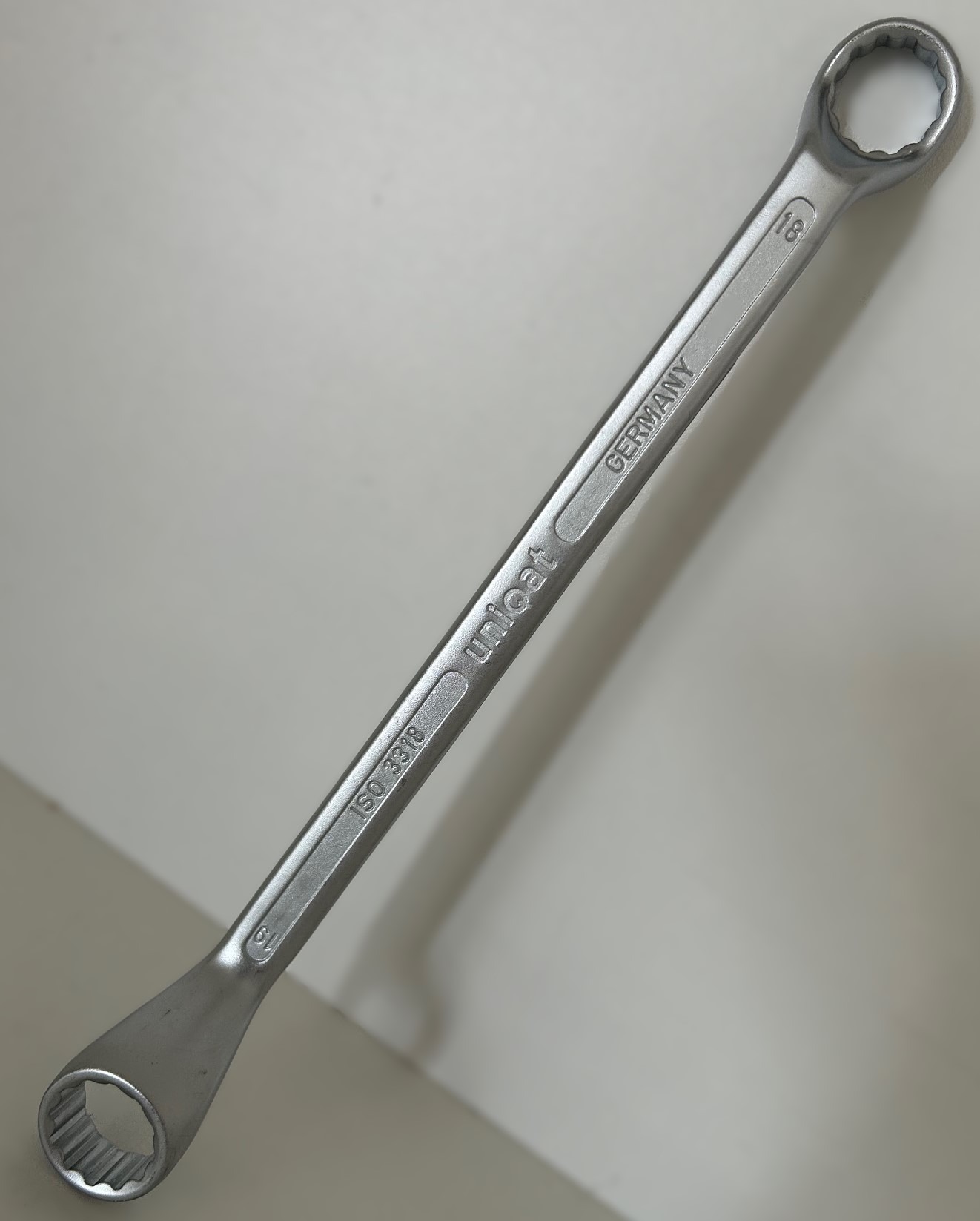 Uniqat Ringsleutel Din 838 maat 18/19