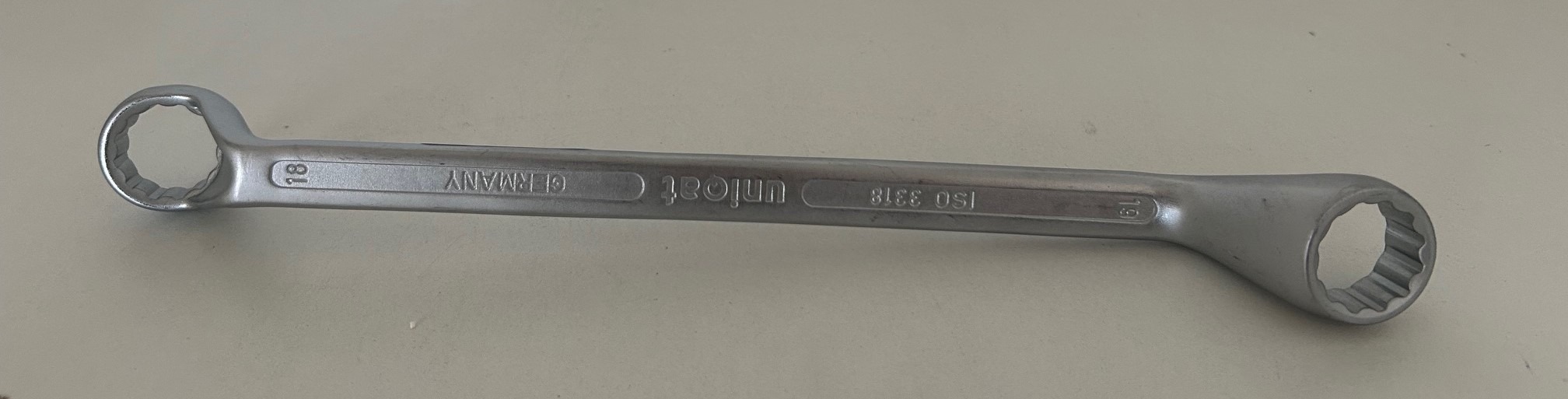 Uniqat Ringsleutel Din 838 maat 18/19