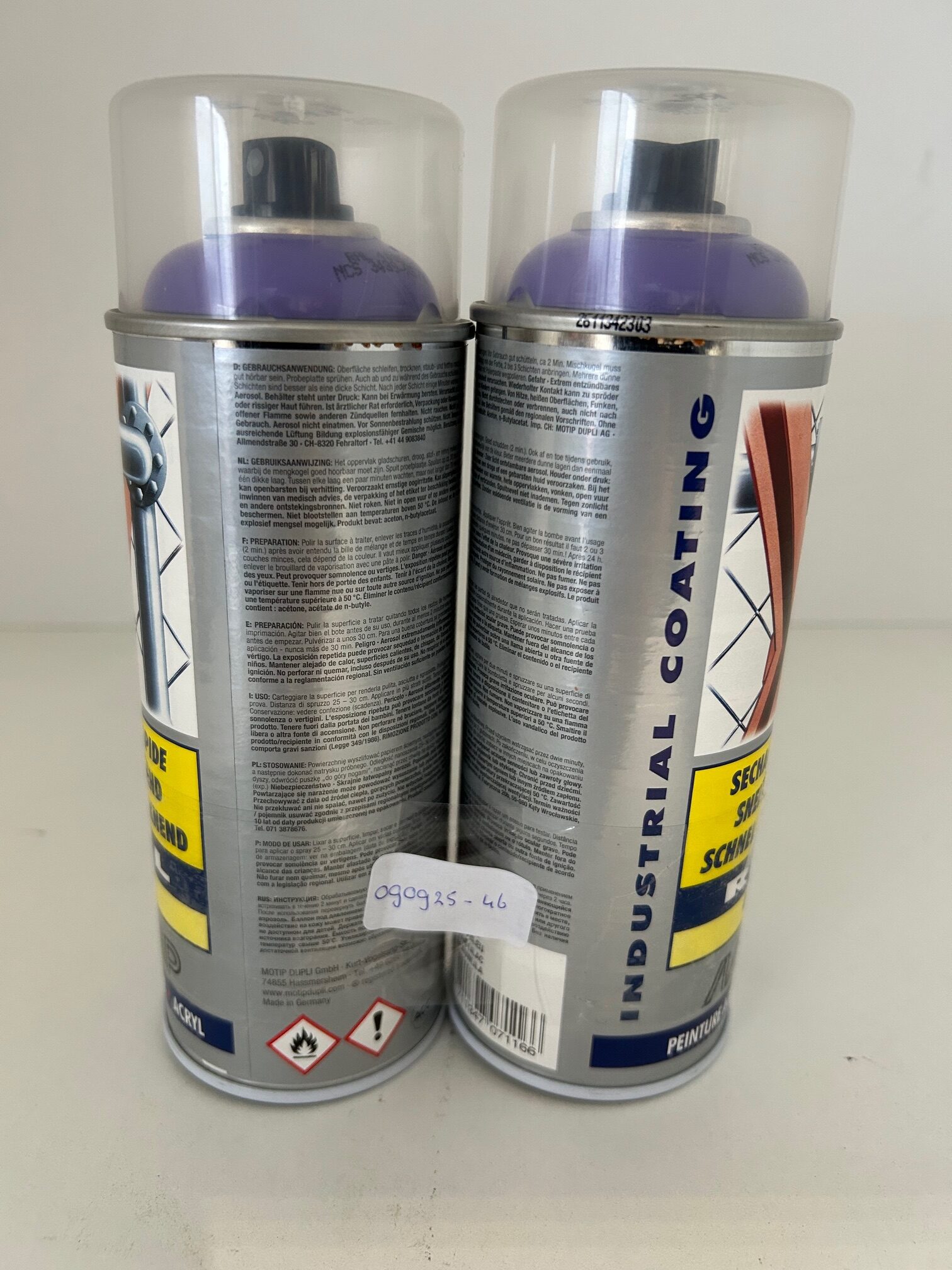 2 Bus sneldrogende industrie coating ral 4005 - Afbeelding 2