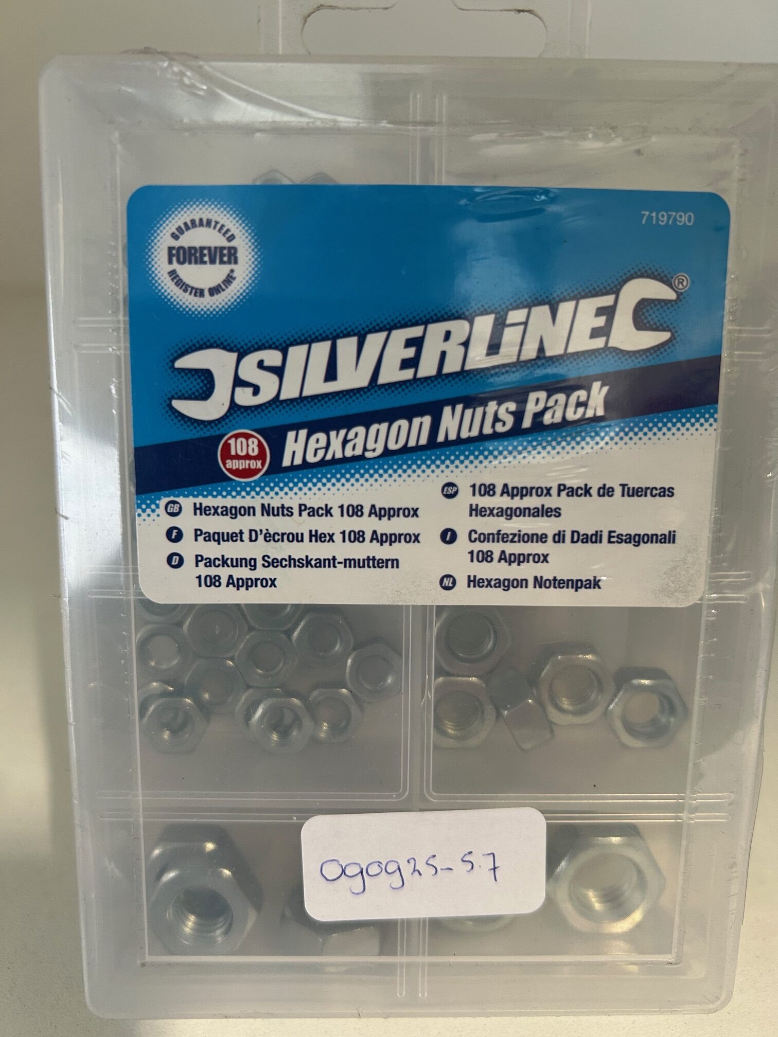 Silverline diverse moeren