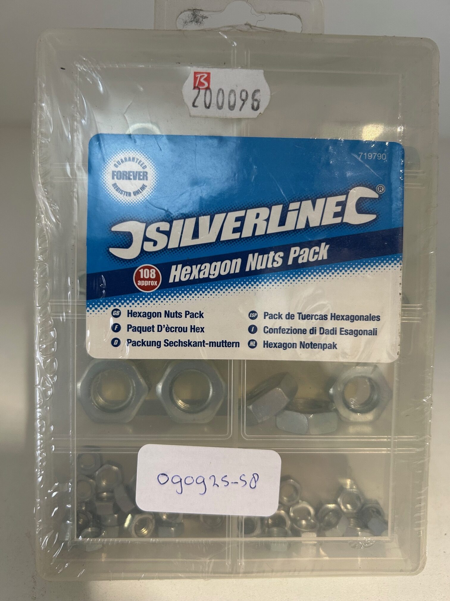 Silverline diverse moeren