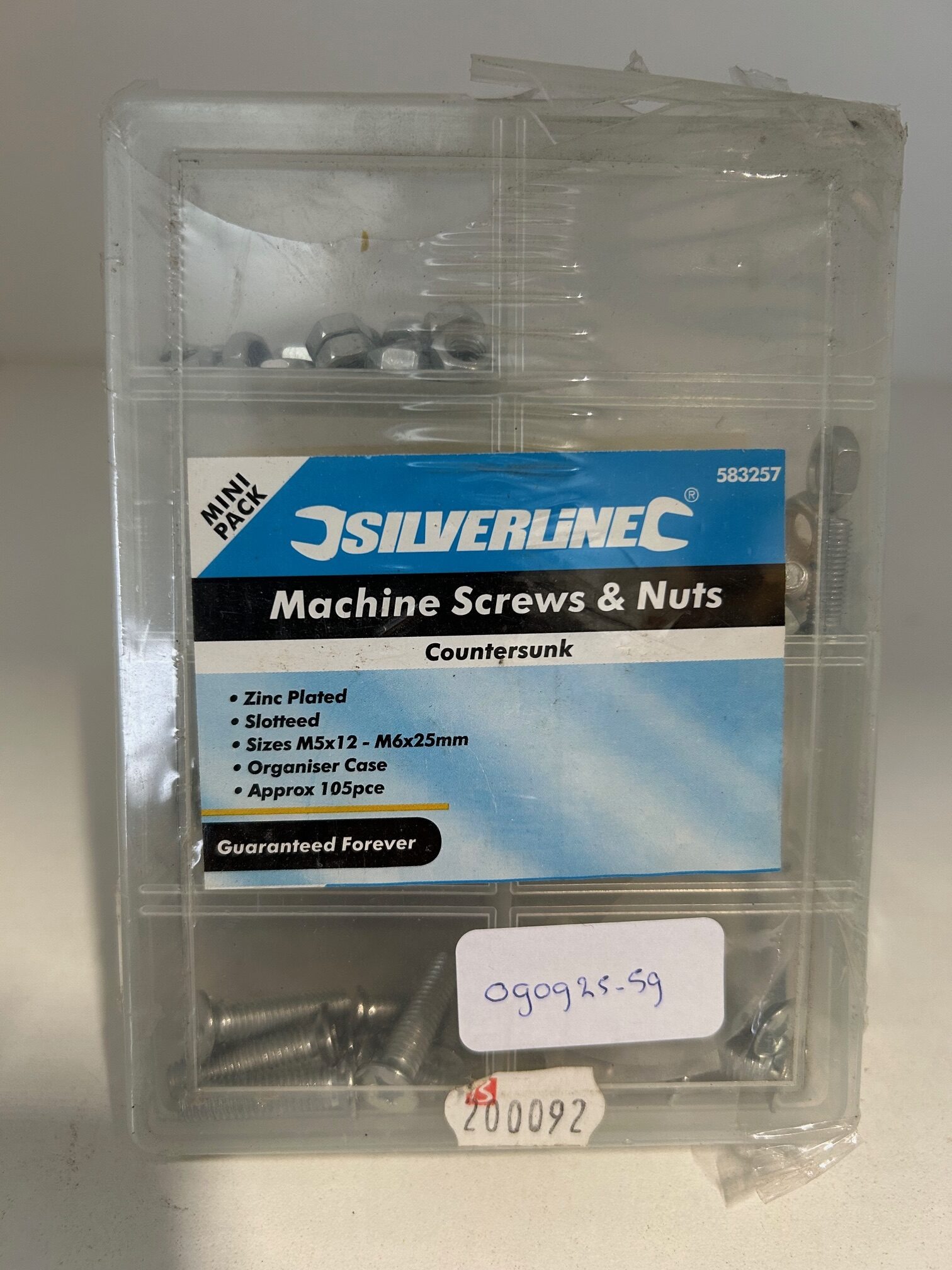 Silverline boutjes en moertjes