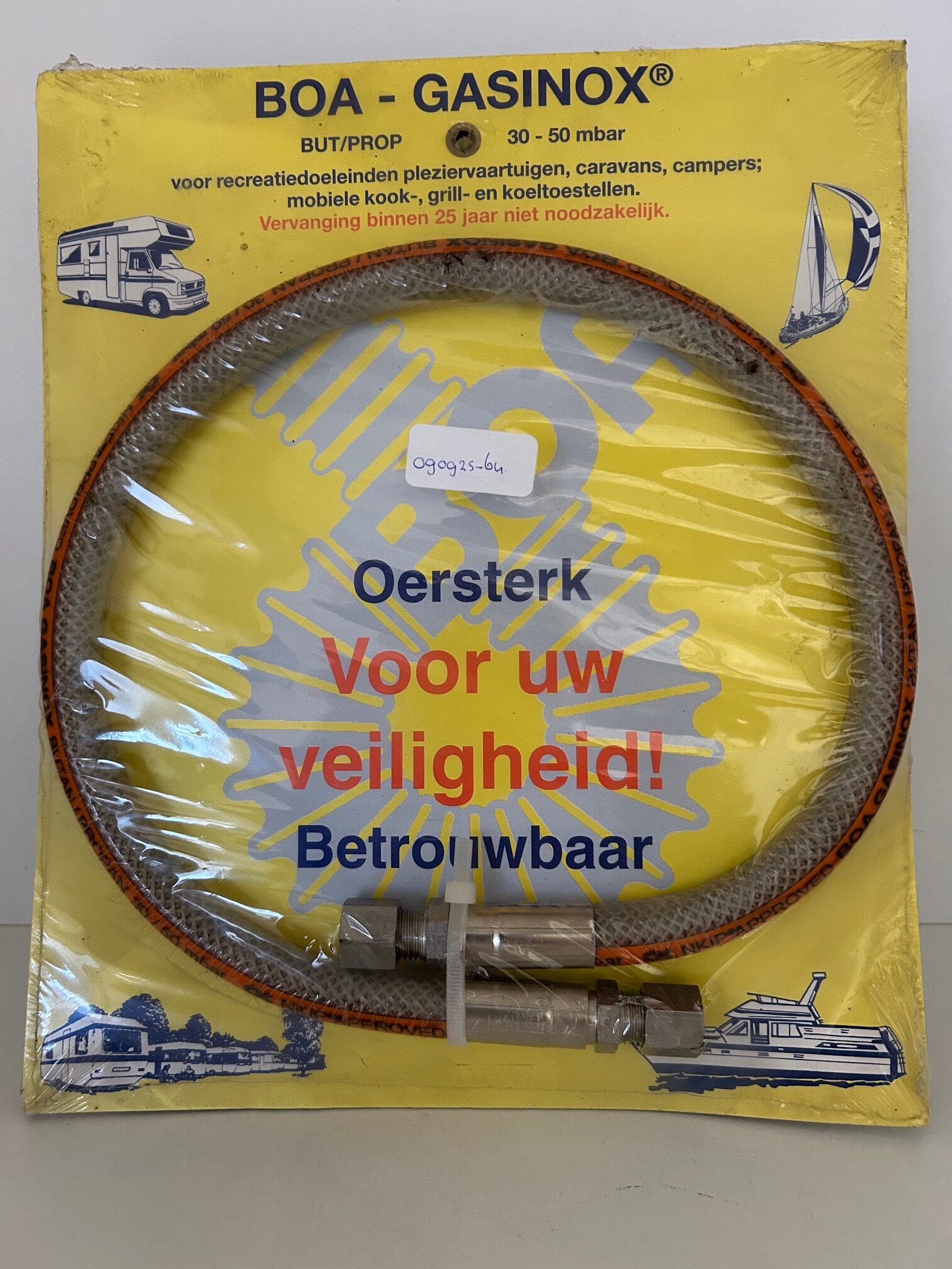 BOA- Gasinox But/Prop 30-50 mbar