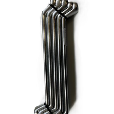 5 x ringsleutel 13/17 Din 838 Wiesemann chrom vanadium Germany