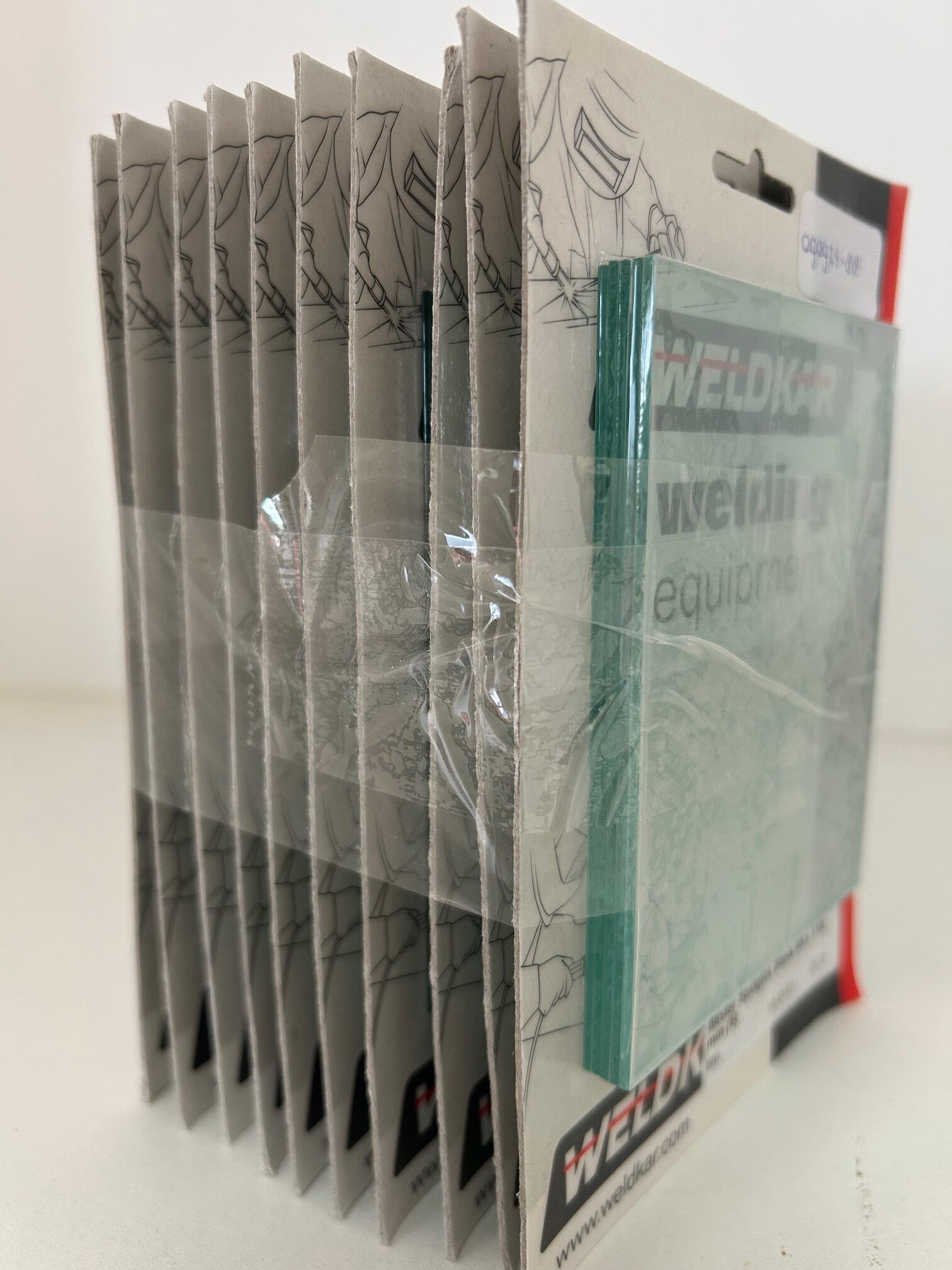 Weldkar 10 x 5 Blister spatglas blank 90 x 110 mm - Afbeelding 2