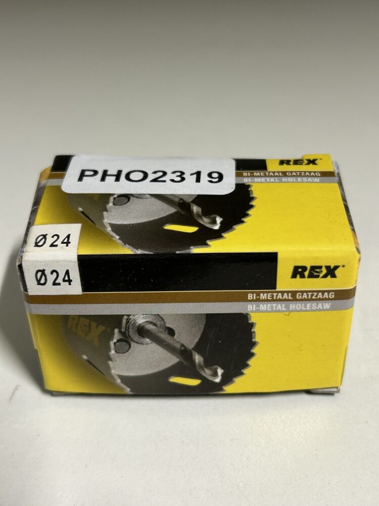 2 x Rex Bi-metaal gatzaag 8% kobalt 24mm - Afbeelding 2