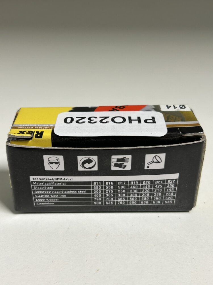 2 x Rex Bi-metaal gatzaag 8% kobalt 14mm - Afbeelding 2