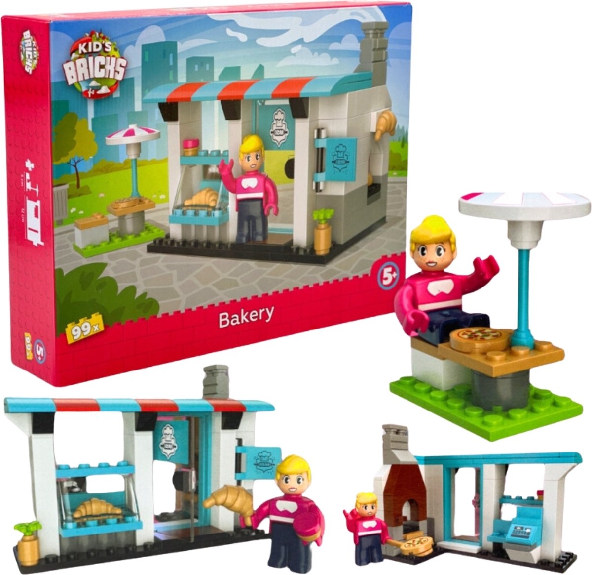 Kid Brics Bakkerij 99 delig