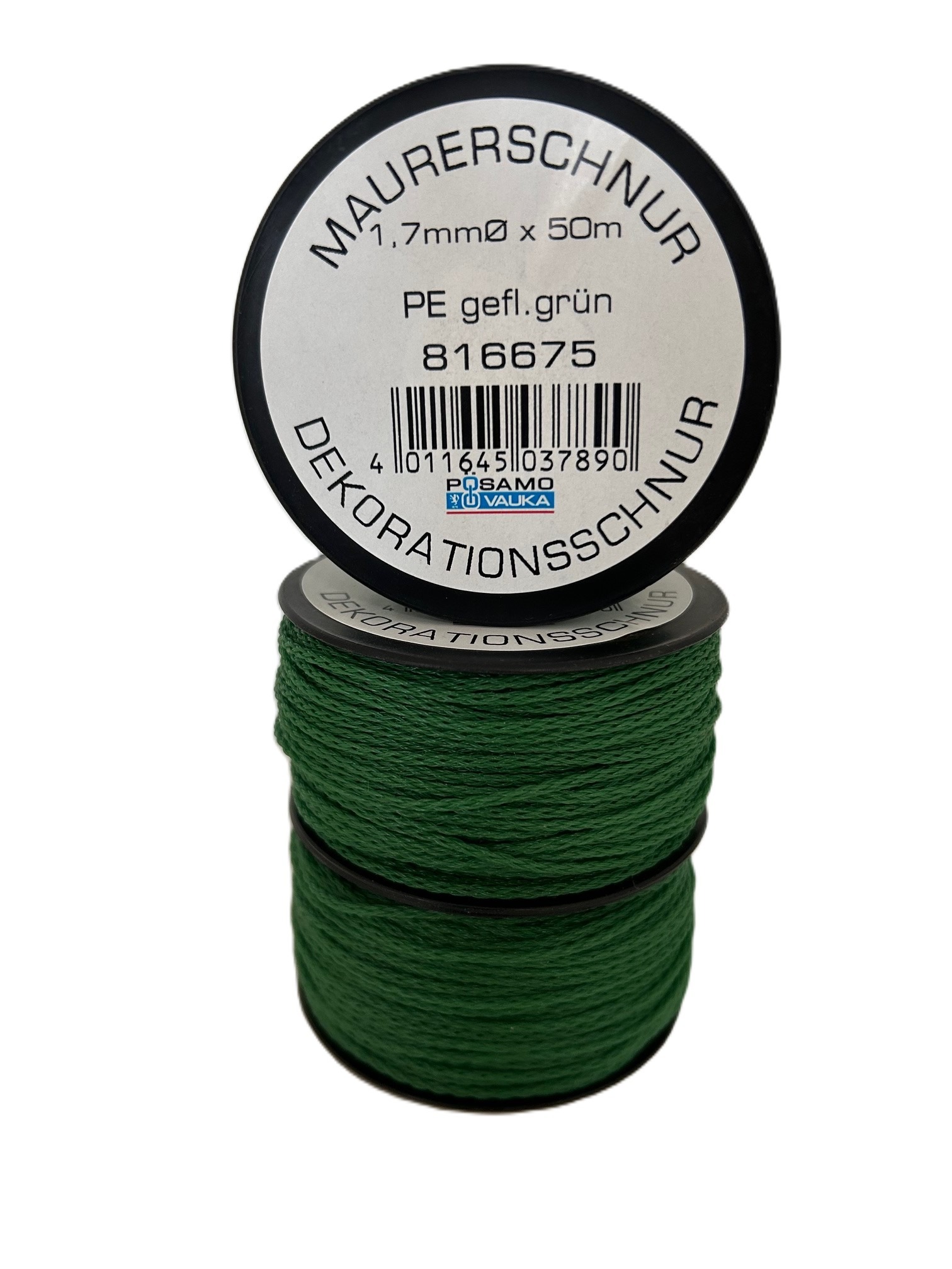 3 Rol metseldraad groen VAUKA 816675 1.70 x 50 mtr.
