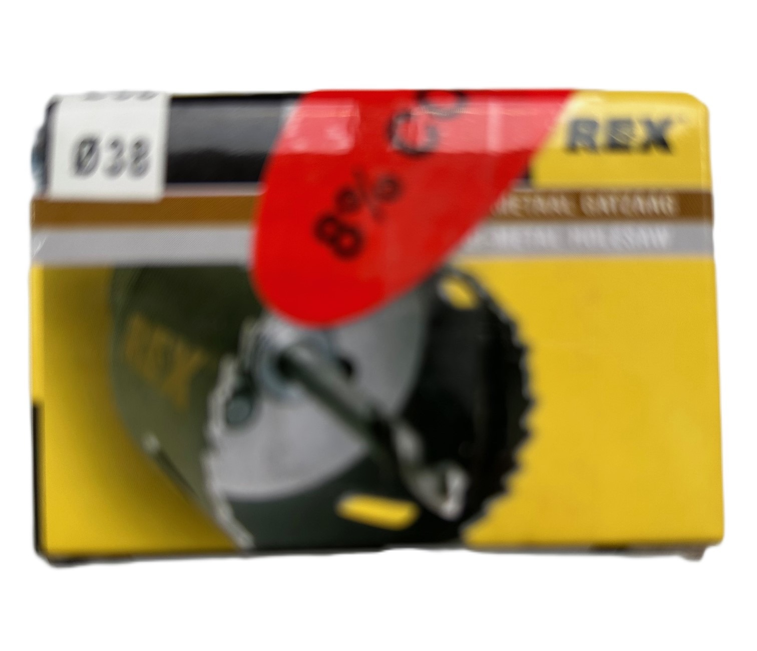 2 x Rex Bi-metaal gatzaag 8% kobalt 38mm - Afbeelding 2