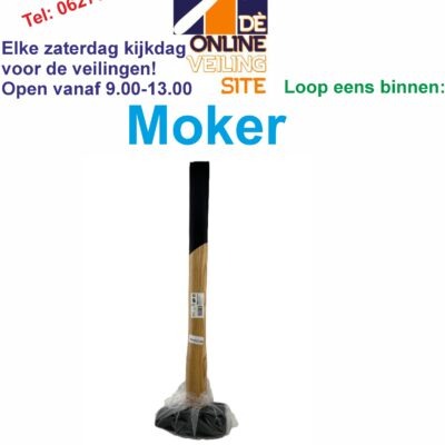 Deze kavel loopt af precies één week na
  het eerste bod.Moker