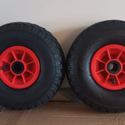 Deze kavel loopt af precies één week na
  het eerste bod.2 Nieuwe steekwagen wielen